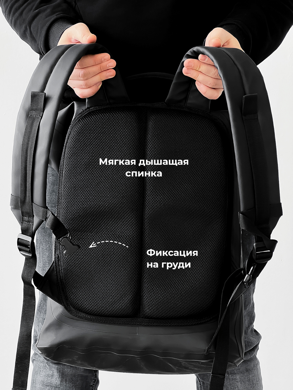 Рюкзак водонепроницаемый Amsterdam green 20l