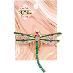Брошь «KLEVER SHOP», Стрекоза, цвет как на фото, 5.5*6см (символ Перерождения)