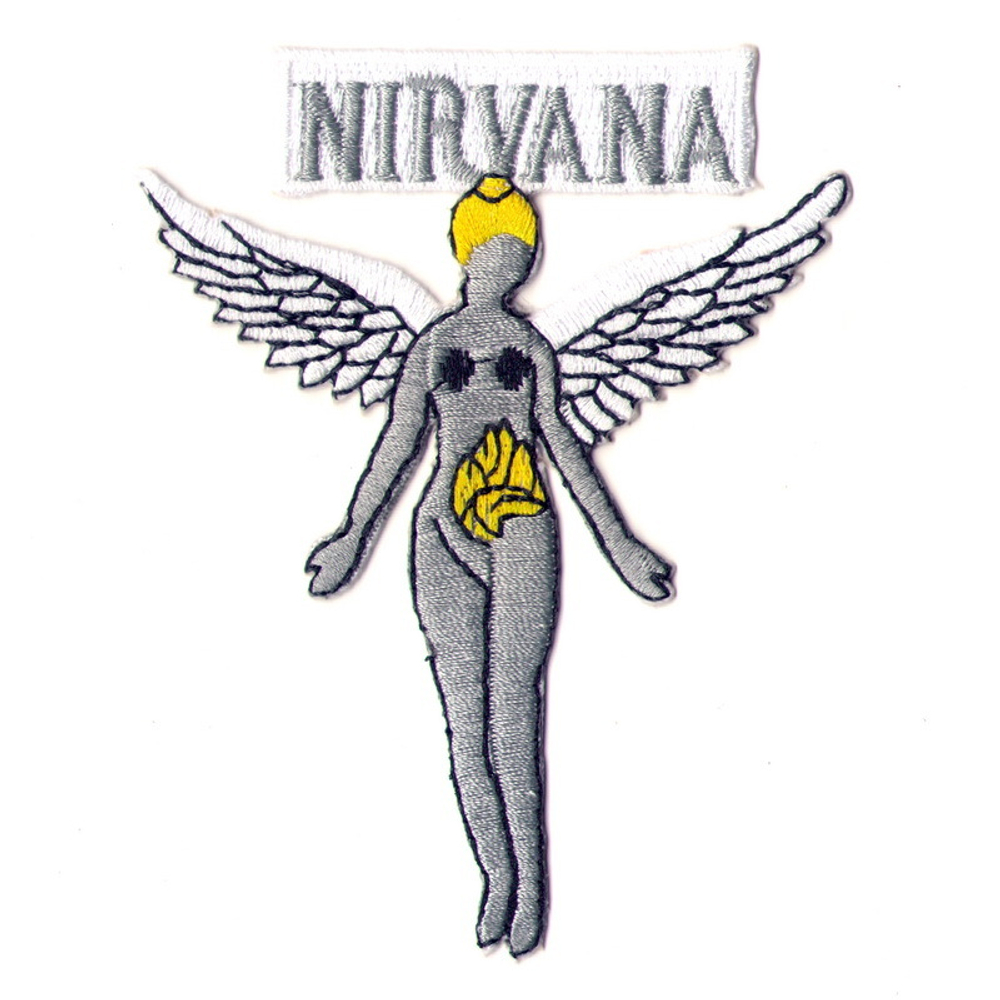 Нашивка Nirvana (ангел)