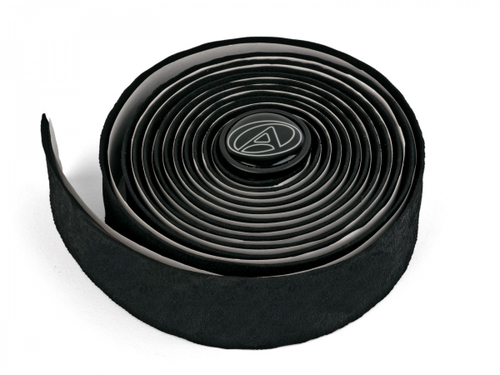 Обмотка руля Tape AGR-E150 Black корковая+крепеж+заглушки на руль, с силиконом на обратной стор., толщ. 2мм, черная AUTHOR
