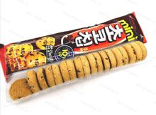 Печенье песочное с шоколадной крошкой Chocochip Cookie Lotte, Корея, 69 гр.