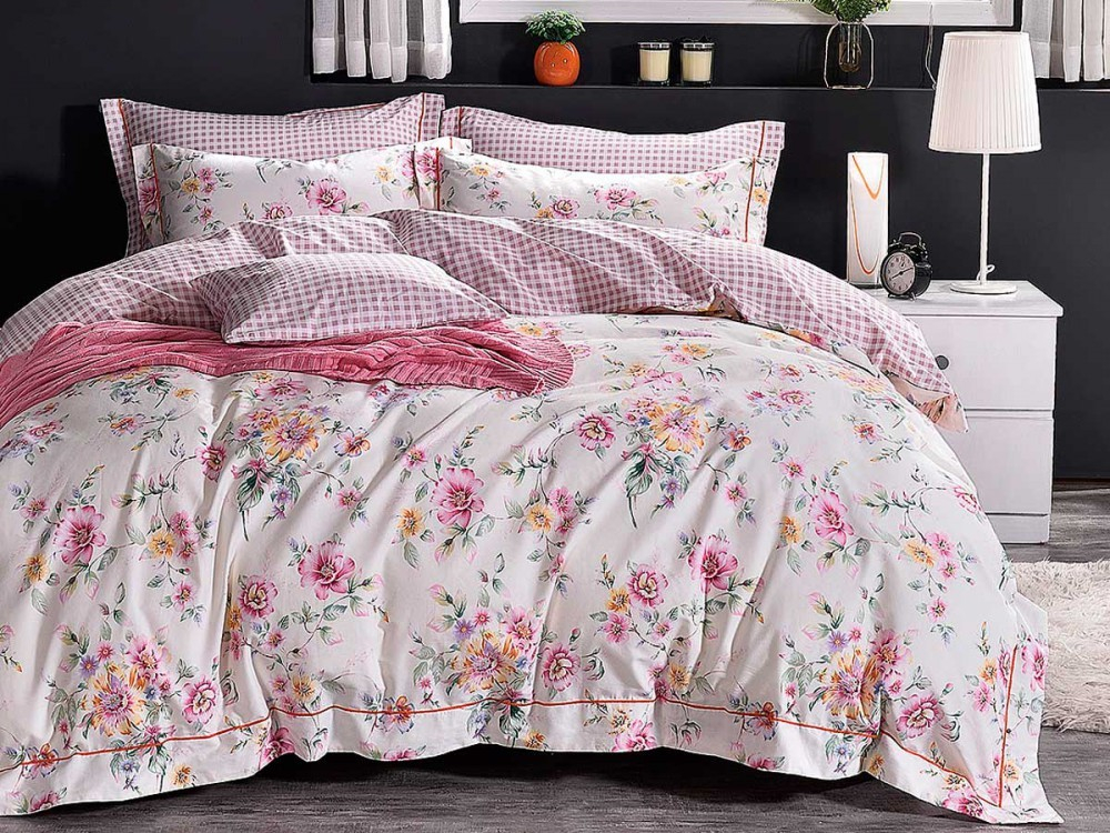 Постельное белье 2 спальное евро Asabella 1479-6