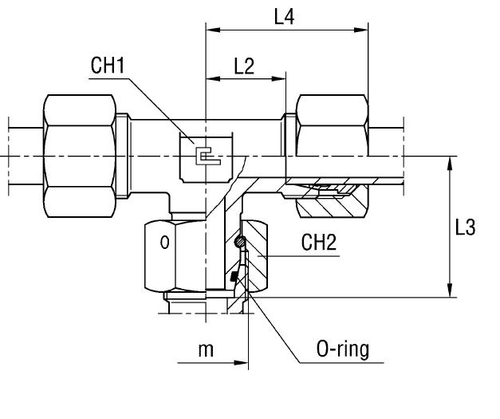 Соединение PNТ DL10 16х1.5 (в сборе)