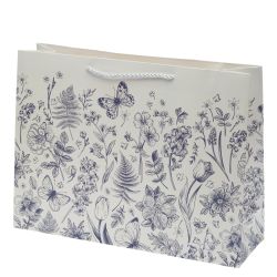 GAEM Пакет подарочный M (бумага 210г/м2, блок 12шт), L32 W10 H26 см, 4в.