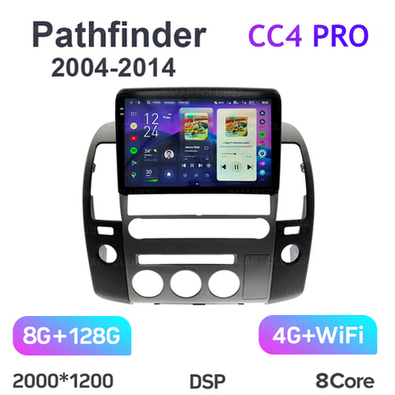 Teyes CC4 Pro 9" для Nissan Pathfinder, Navara 2004-2014