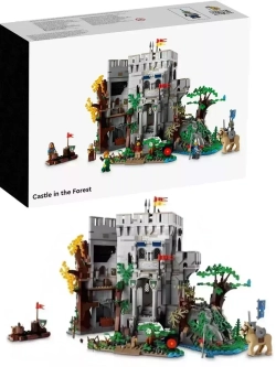 Конструктор Рыцари Замок в лесу 1957 деталей