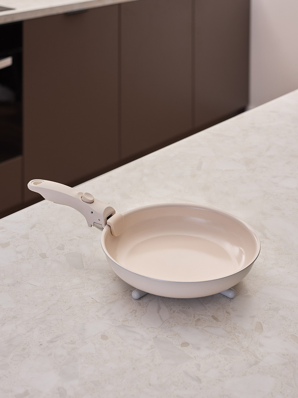 Ручка съемная для набора посуды smart ceramic, молочная