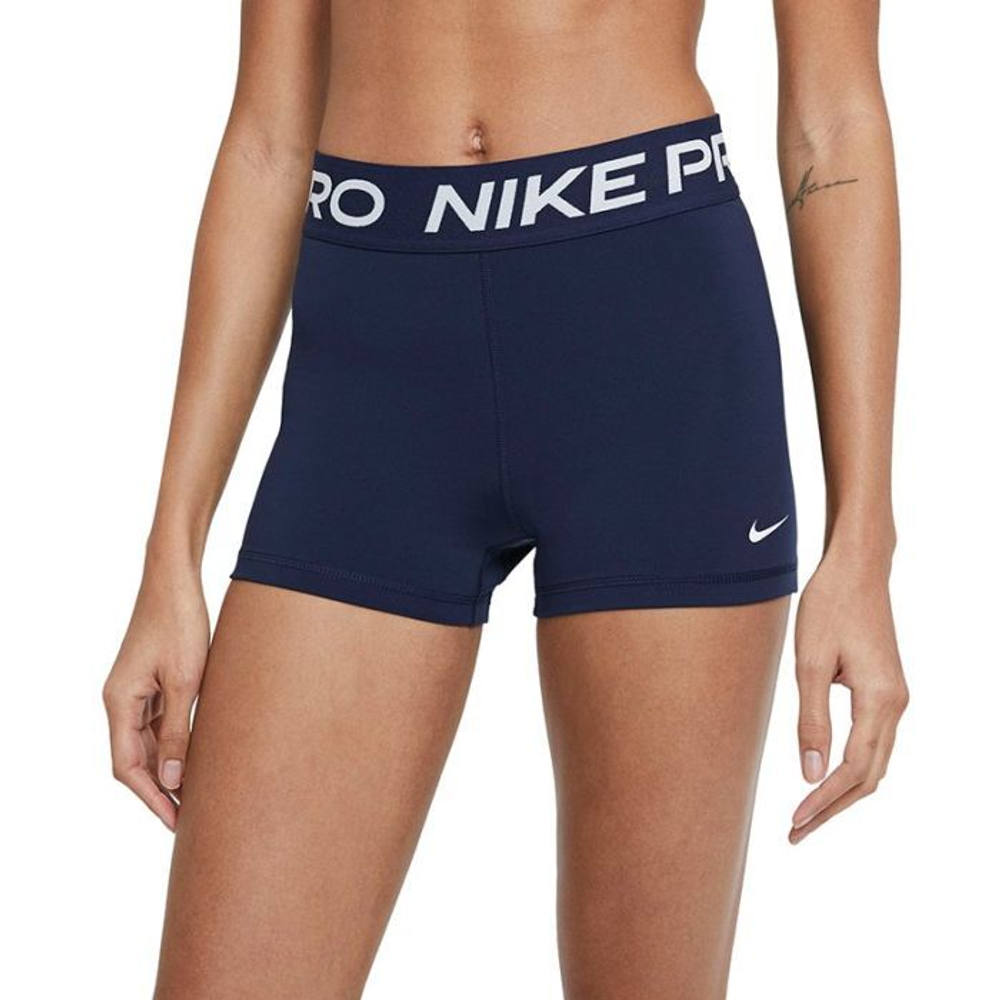 Женские Шорты теннисные Nike Pro 365 Short 3in - небесный
