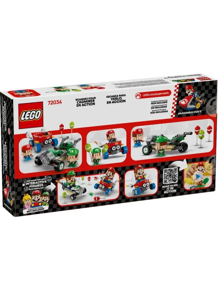 Конструктор Super Mario 72034 Малыш Марио против Луиджи