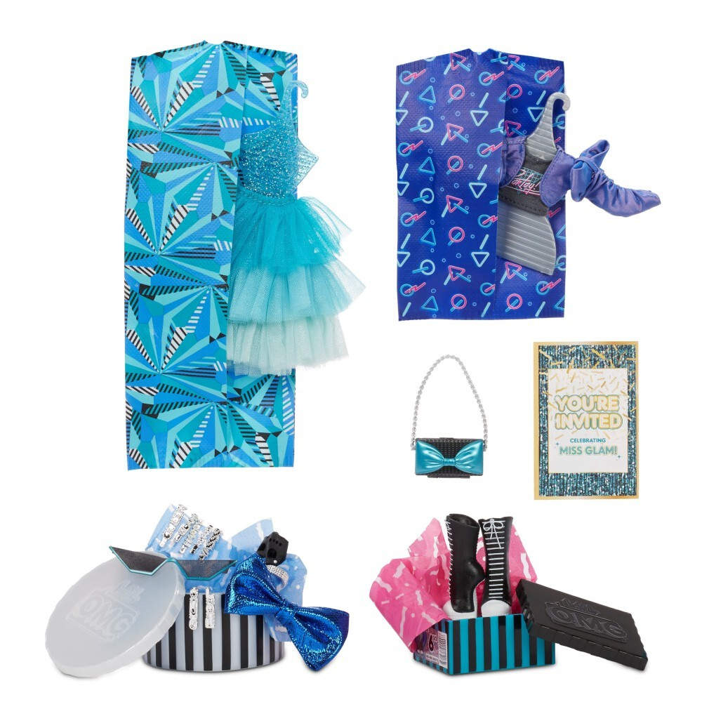 LOL SURPRISE - Кукла OMG Present Surprise Miss Glam Gift Кукла LOL OMG на день рождения 576365 / артикул   576365EUC  / GTIN 035051576365