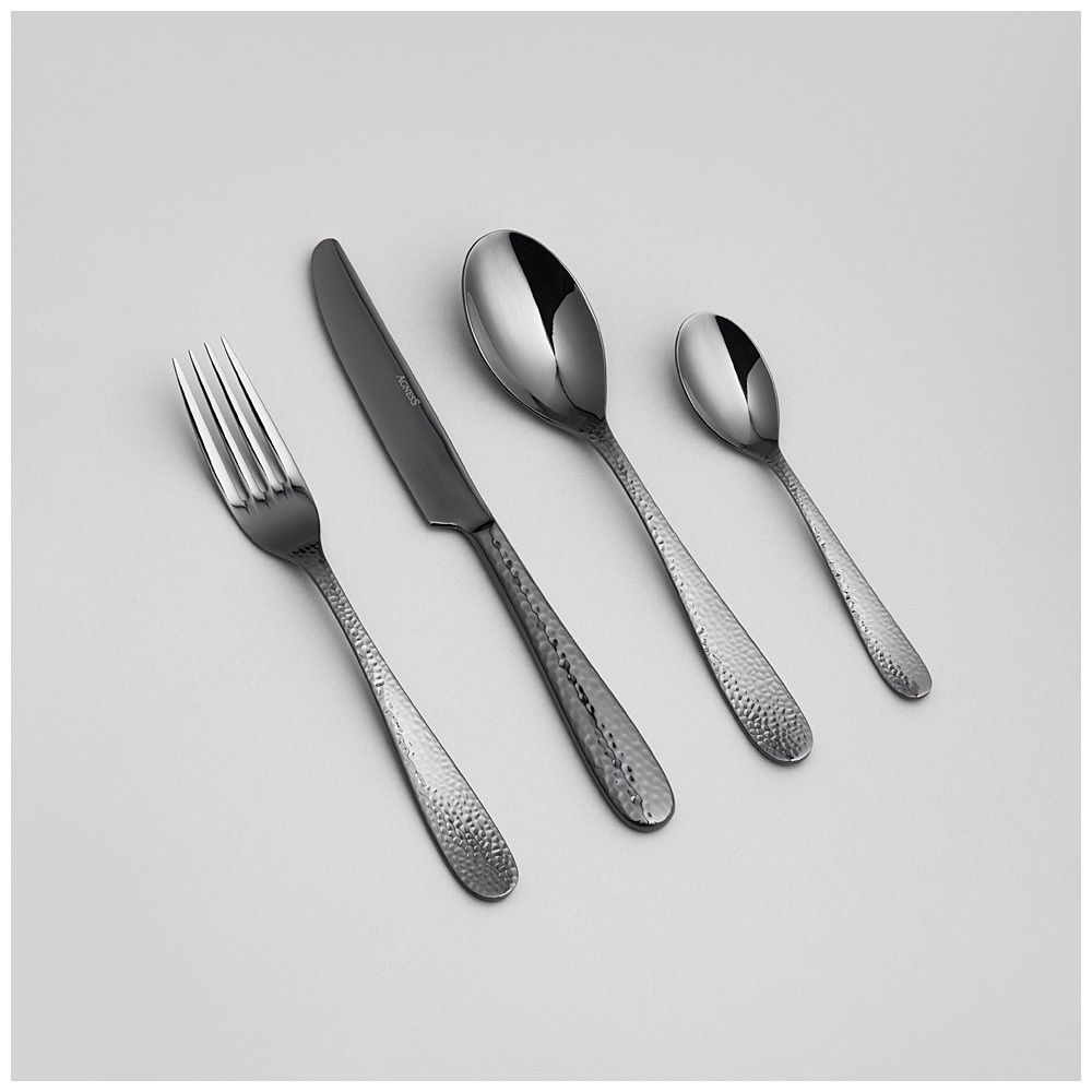 НАБОР СТОЛОВЫХ ПРИБОРОВ REGINA AGNESS 16 ПР., СТАЛЬ 18/10, ПВД ПОКРЫТИЕ, ЦВЕТ: ЧЕРНЫЙ