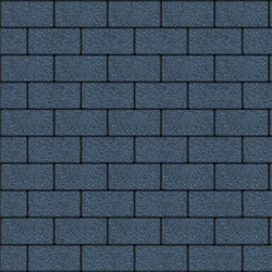 Тротуарная плитка ПРЯМОУГОЛЬНИК 200x100 мм - Гранит Синий