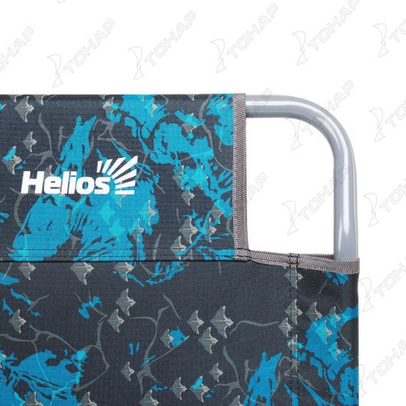 Стул туристический со спинкой Shark СР-450.22с труба ф22 (T-TC-450.22s-S) Helios
