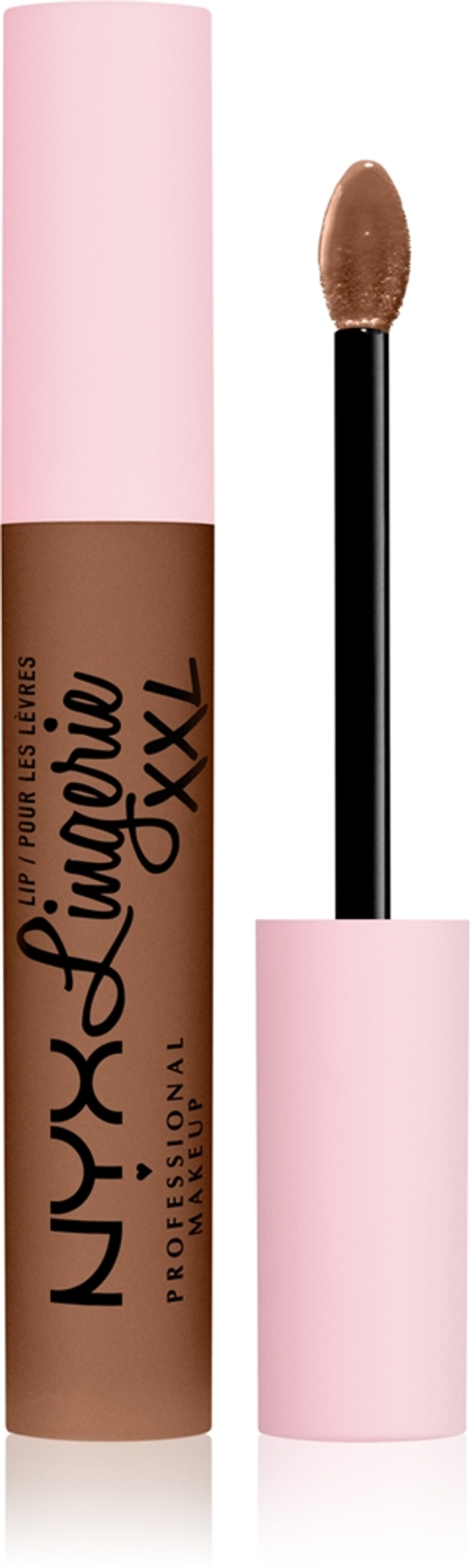 NYX Professional Makeup Lip Lingerie XXL - Жидкая матовая помадка оттенок 29 - Hot Caramelo, 4 ml