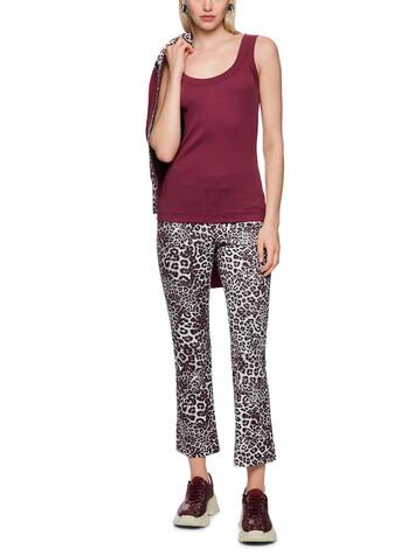 Marc Cain Топ базовый в рубчик