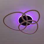 Citilux TRIO CL215B132 Люстра потолочная с пультом Черный+Золото