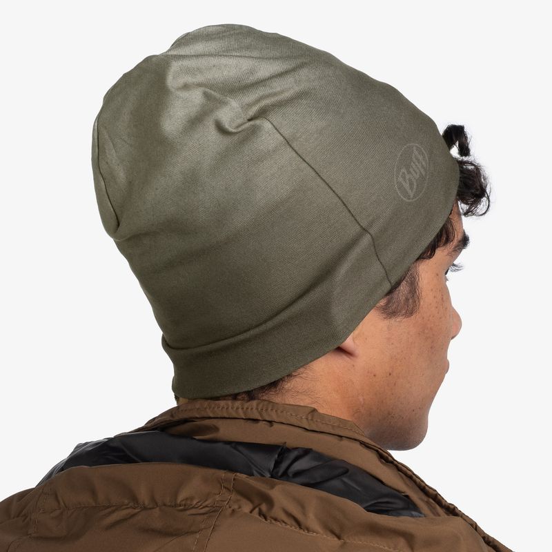 Двухслойная полиэстровая шапка Buff Hat reversible polyester Camouflage Фото 5