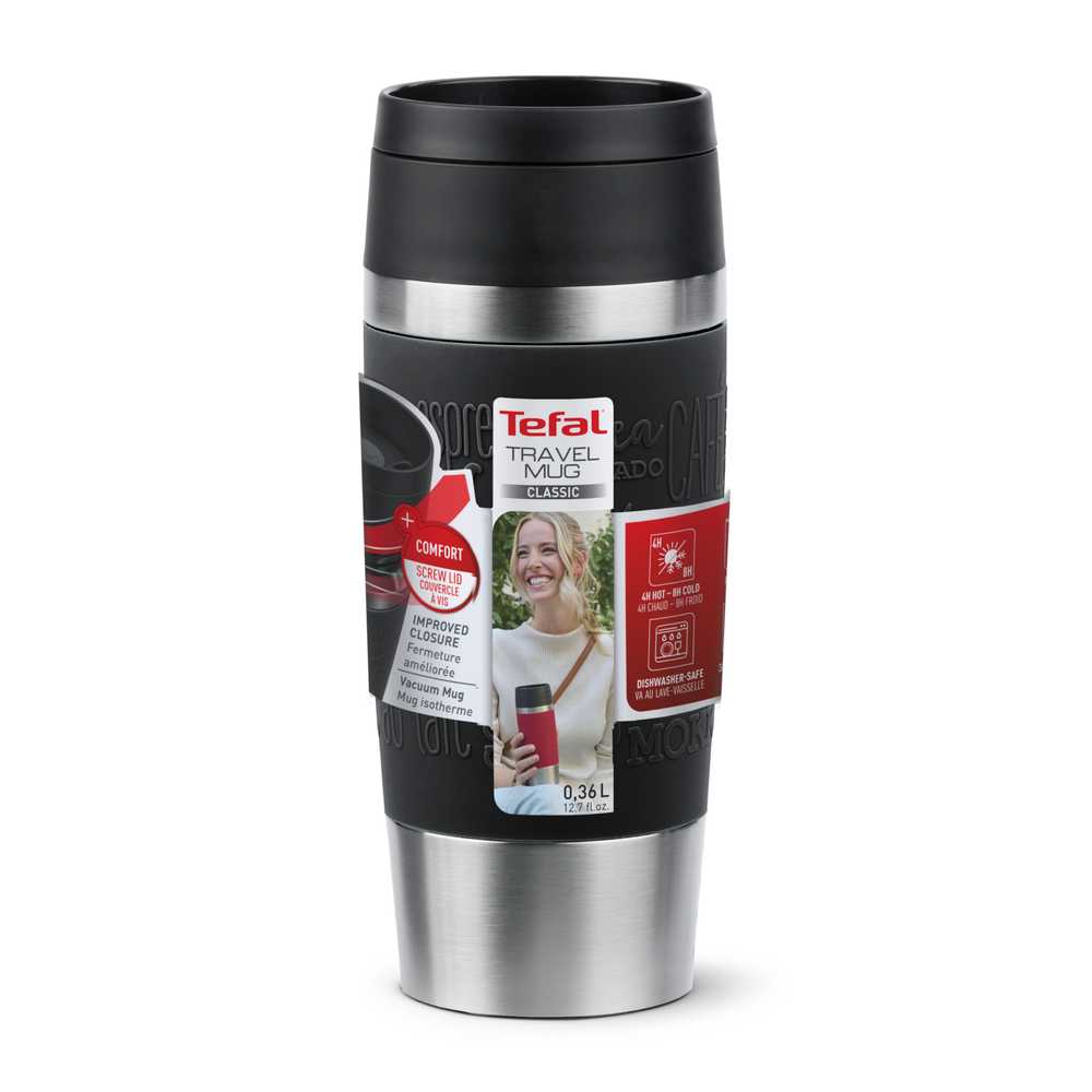 Термокружка Tefal TRAVEL MUG CLASSIC N2020210 0.36 л