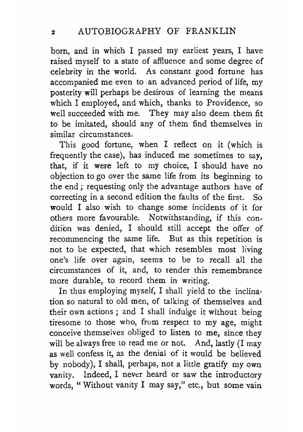 The autobiography of Benjamin Franklin | Benjamin Franklin