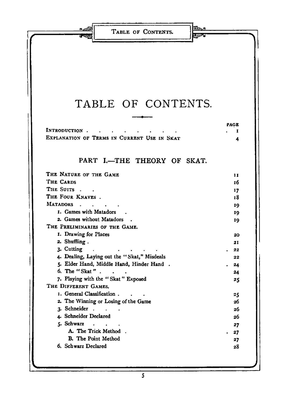 The game of skat in theory and practice; | A Hertefeld
