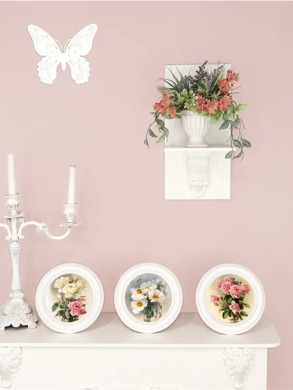 Картины на стену интерьерные на холсте 3 шт. 17.5 см