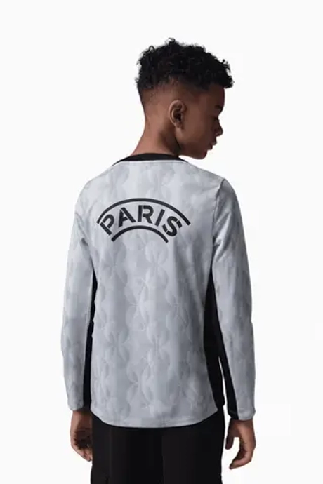 Футболка с длинными рукавами Nike PSG x Jordan 25/26 Academy Pro Night Edition Junior - серый