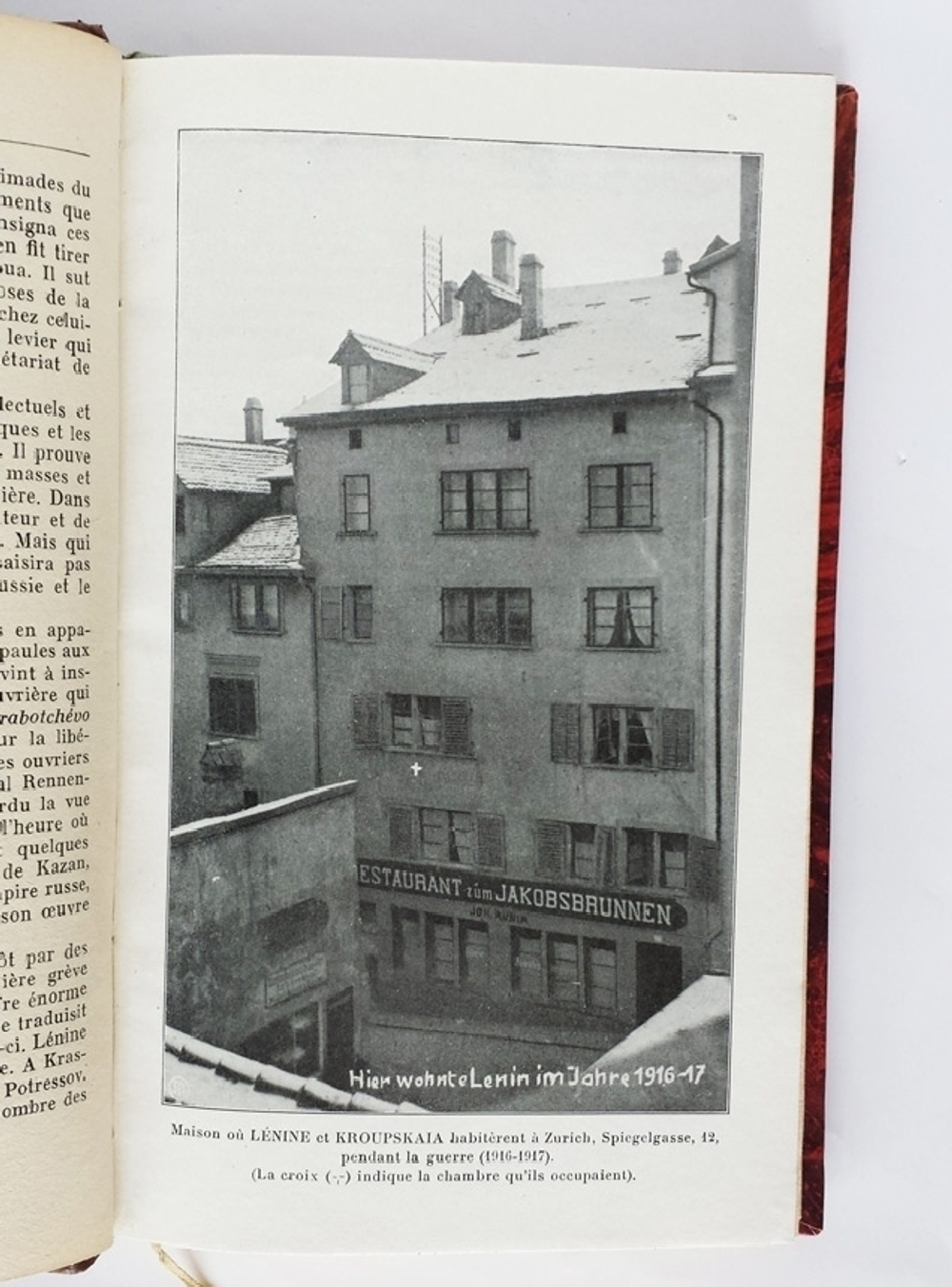 Подлинный портрет Владимира Ильича Ленина (Le portrait authentique de Vladimir Ilitch Lenine), Guilbeaux, Henri, 1884-1938, Paris : Librairie De LHumanite, 1924 г.