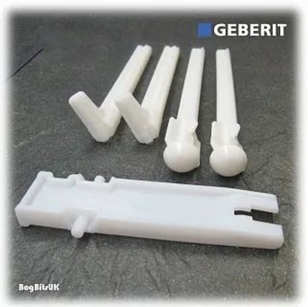 Комплект толкателей с держателями рамки клавиш Geberit 241.874.00.1