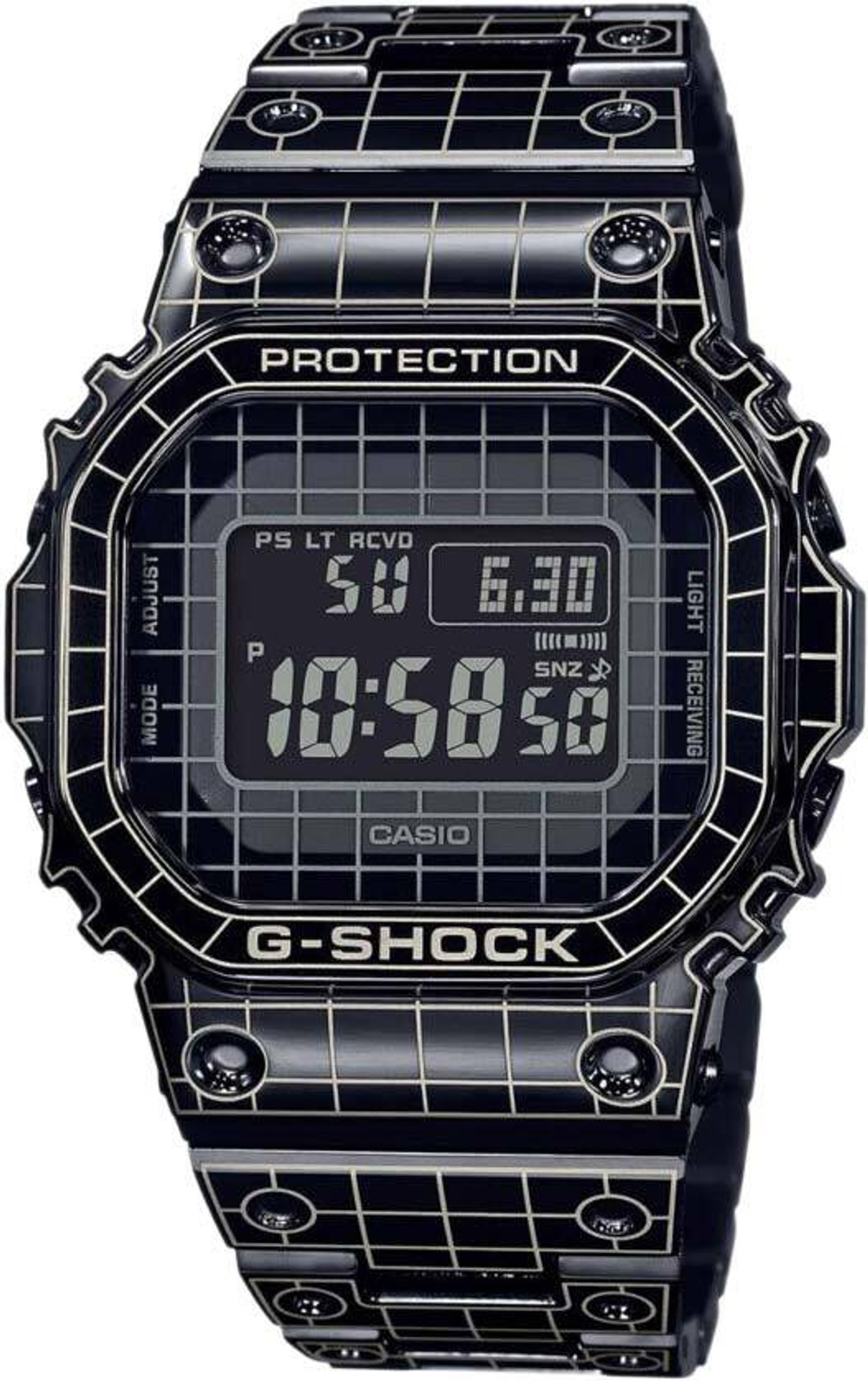 Японские наручные часы Casio G-SHOCK GMW-B5000CS-1DR с хронографом