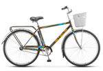 Велосипед 28" Navigator-300 Gent ,Чёрный,рама 20 с корзиной" STELS