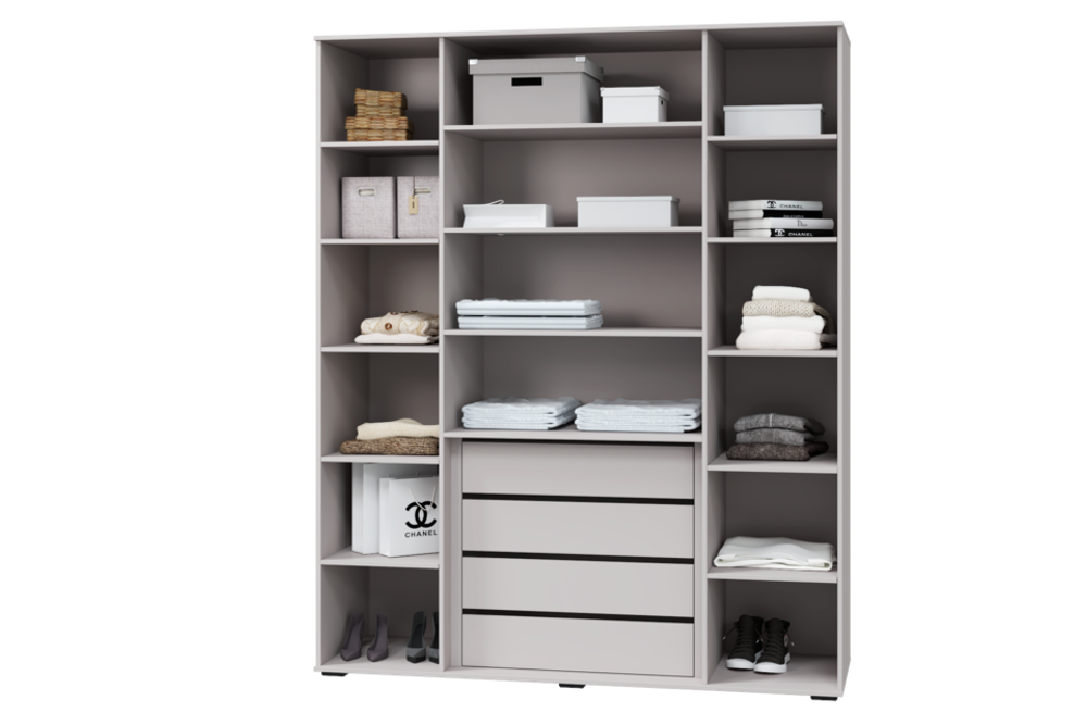 Шкаф 4-дверный "Кашемир"