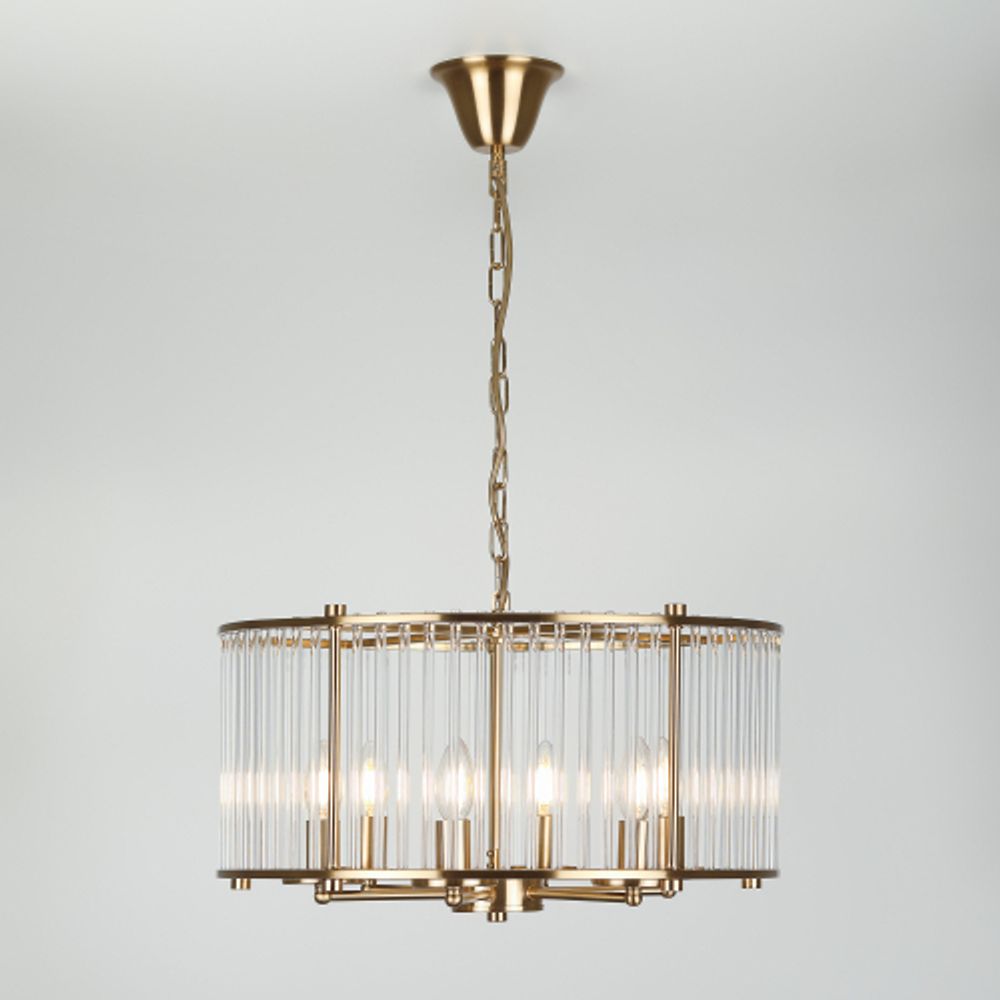 Люстра Rivoli Erin 4112-306 6 х Е14 40 Вт дизайн | Rivoli