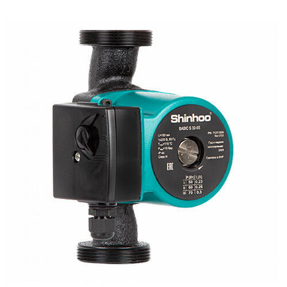 Насос циркуляционный Shinhoo BASIC S 25-6S 180