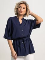 Блуза Мариша НЬЮ (синяя) Б15532-30М LT Collection