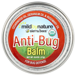 Mild By Nature, Sierra Bees™, бальзам от укусов насекомых, масло кедра, герани и розмарина, 17 г (0,6 унции)