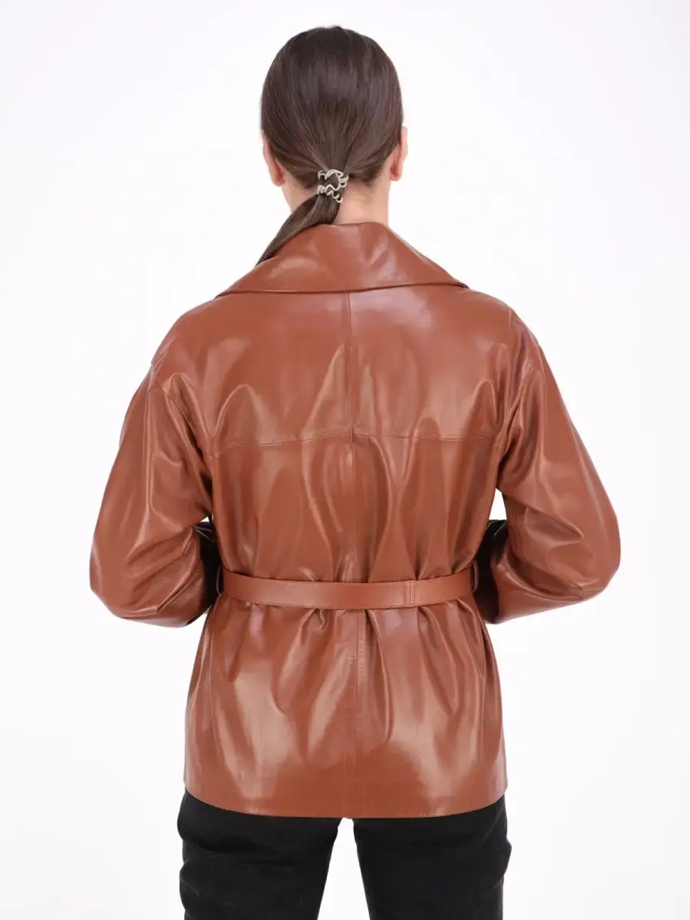 Женская кожаная куртка/натуральная кожа/Турция