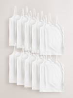 Майка на бретельках для девочки Next AB4-637, 10 шт., Белый