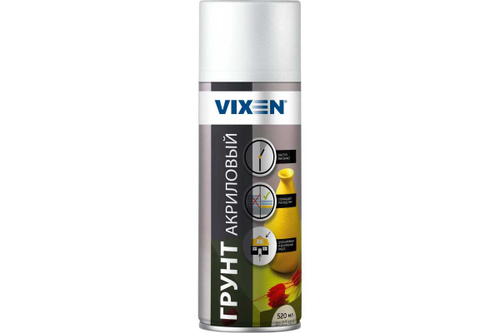 Грунт акриловый Vixen белый (520мл) аэрозоль