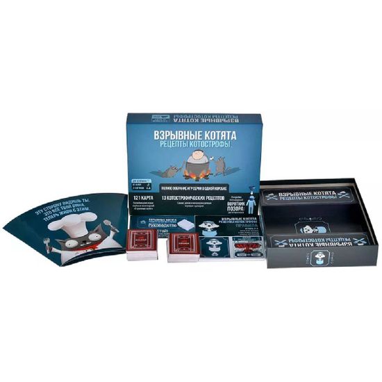 Настольная игра Взрывные котята: Рецепты котострофы