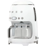 Кофеварка капельная Smeg DCF02WHEU белая
