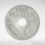 France, 20 Centimes 1942 - Vichy French State, VF