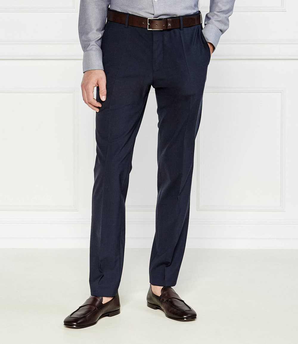 штаны h-genius-mm-224 BOSS BLACK - темно-синий(50480009)