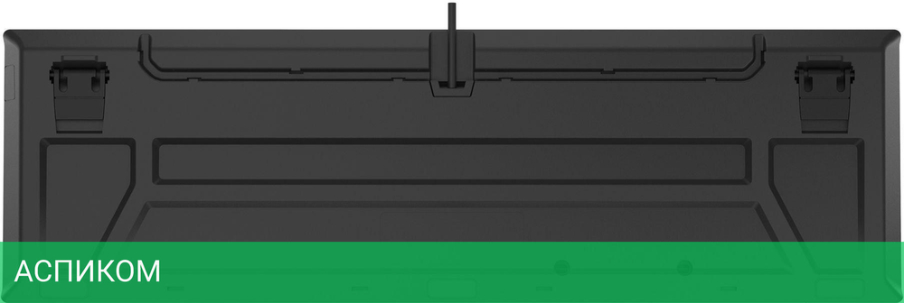 Клавиатура A4Tech Fstyler Neon черный (FS100)
