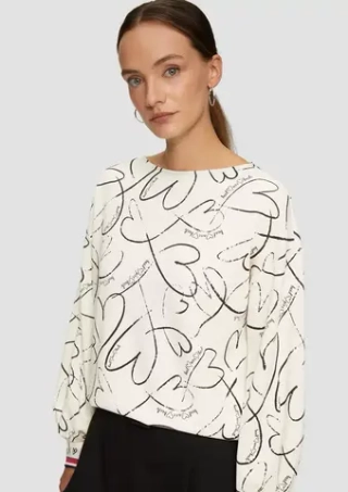 Толстовка с принтом Black Label