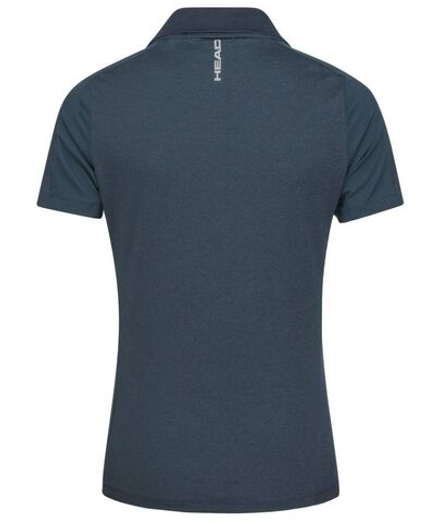 Женское поло Head Padel Tech - navy