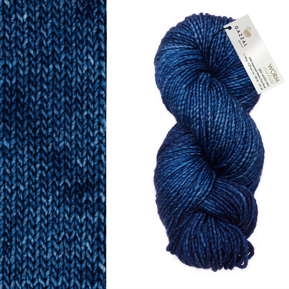 Пряжа Gazzal Worm (3865)