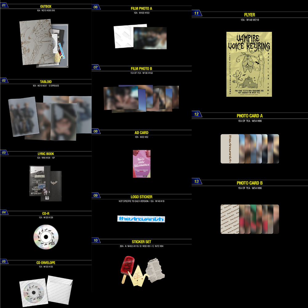 Альбом ENHYPEN - THE SIN : VANISH