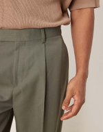 Двубортный оверсайз Хаки