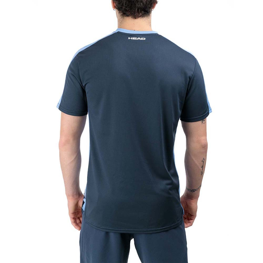Футболка HEAD Slice T-Shirt Men 811554-NV-S, размер S, темно-синяя