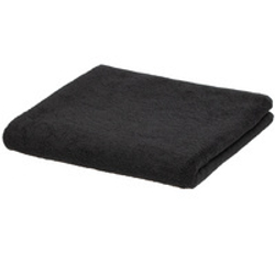 Полотенце отельное For Rooms, среднее, черное